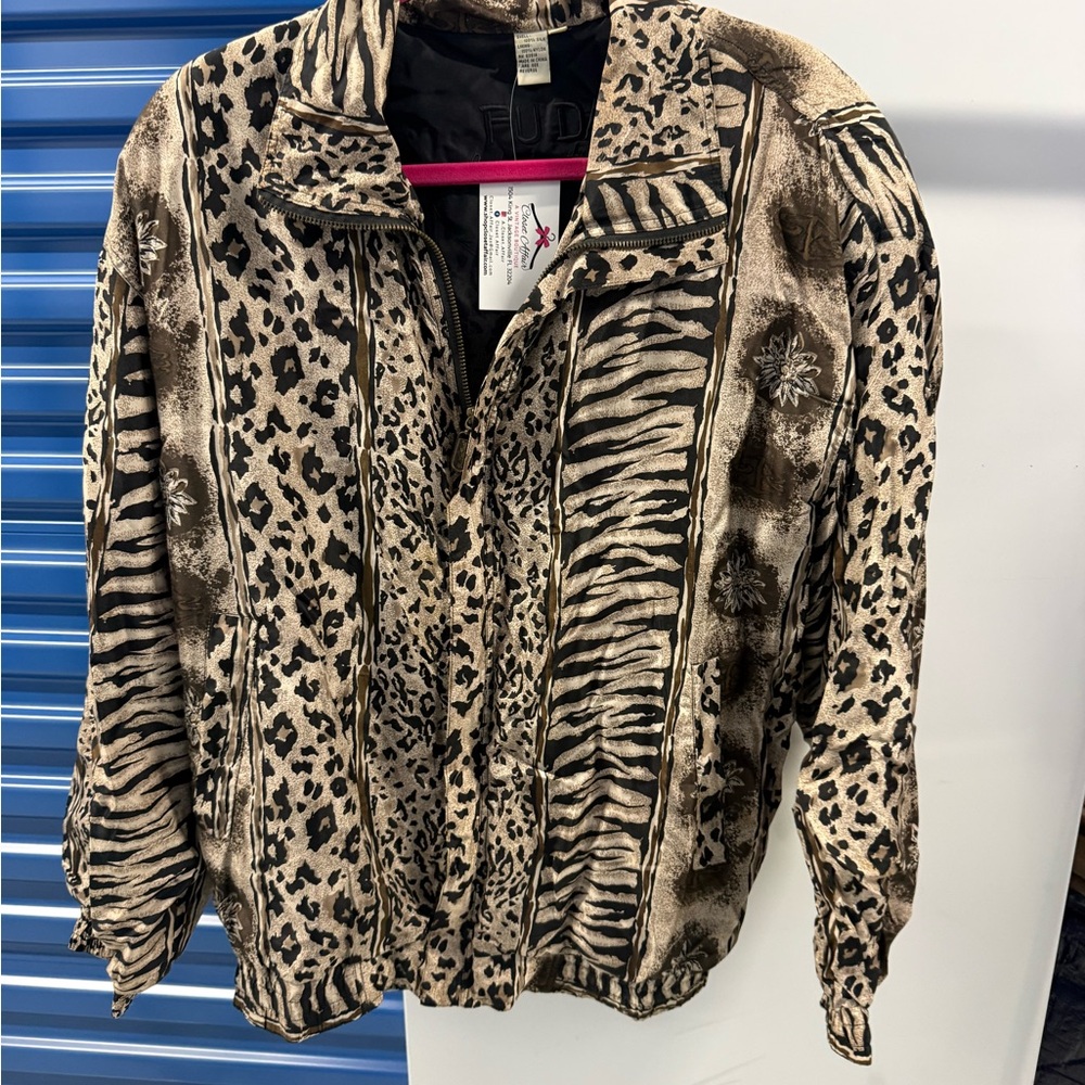 Animal Print Jacket